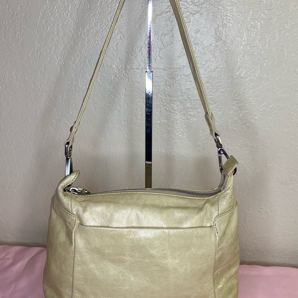 HOBO Cream Shoulder Bag